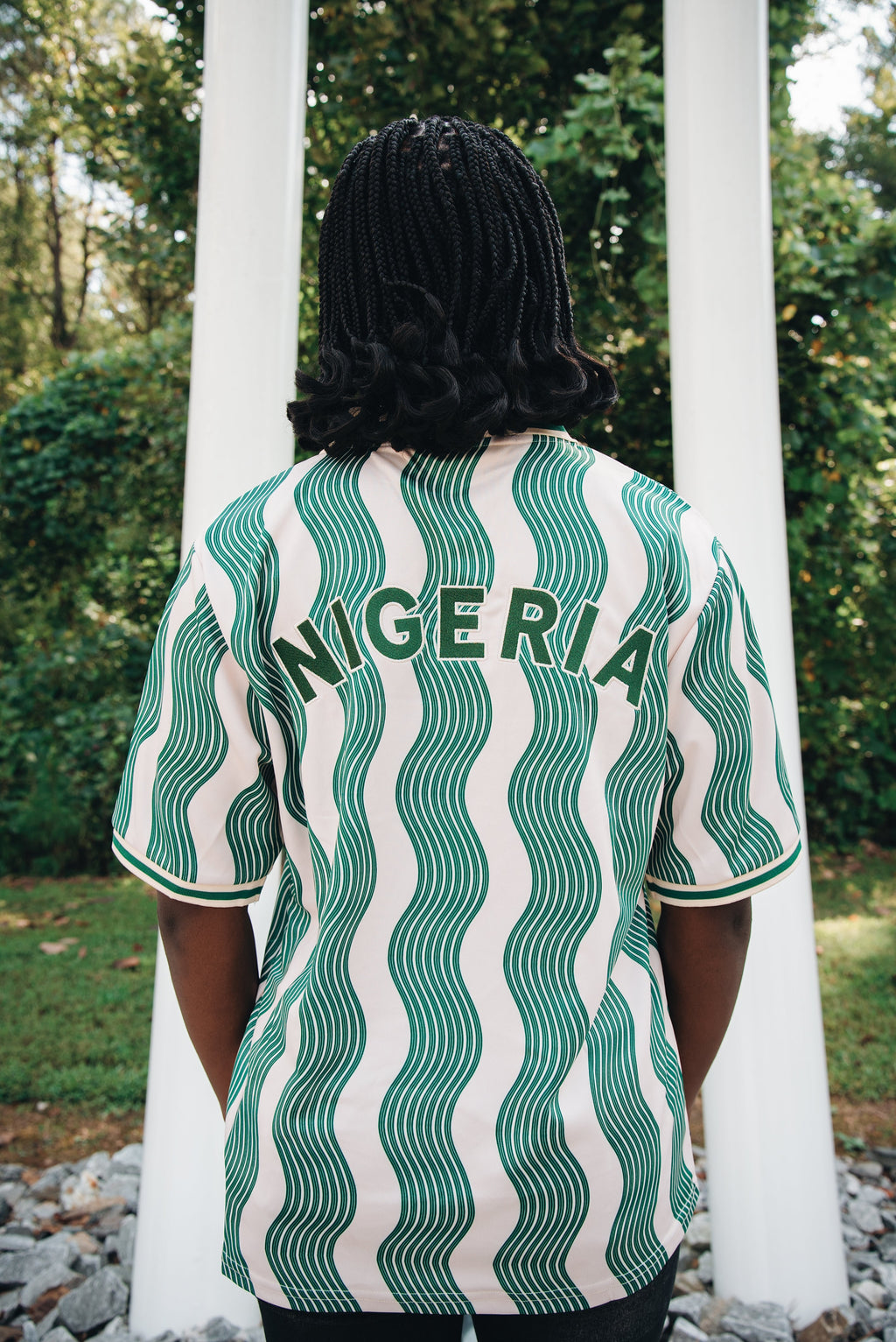 Heritage Jersey — Nigerian Independence commemorative patch, 1 OCT 1960