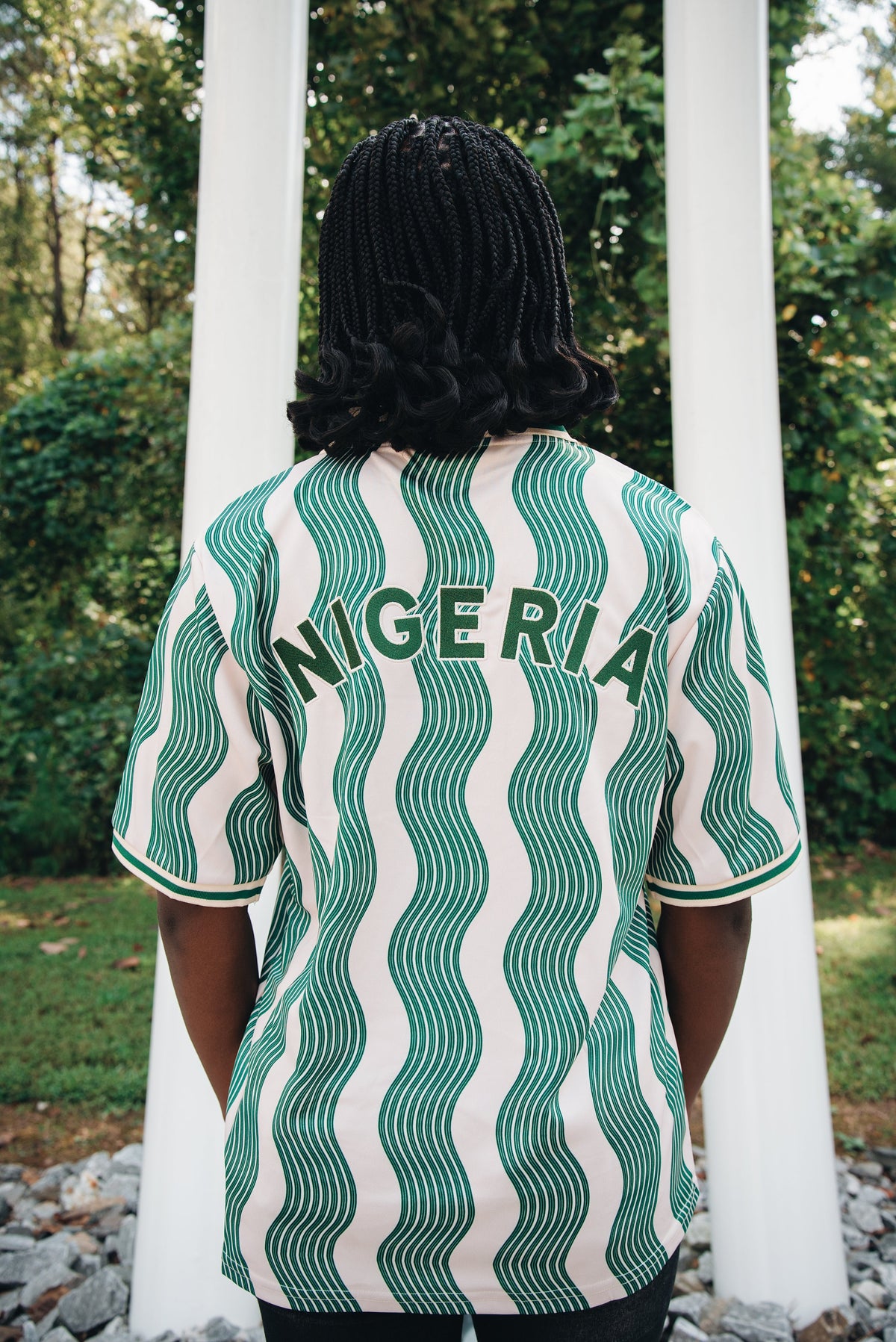 Heritage Jersey — Nigerian Independence commemorative patch, 1 OCT 1960